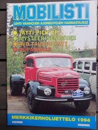 MOBILISTI - lehti vanhojen ajoneuvojen harrastajille 3/1994.