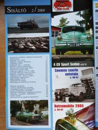 MOBILISTI - lehti vanhojen ajoneuvojen harrastajille 2/2005.