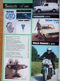 MOBILISTI - lehti vanhojen ajoneuvojen harrastajille 4/2005.