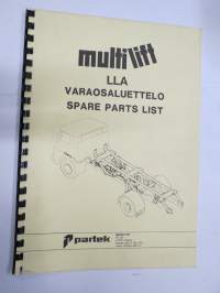 Multilift LLA Varaosaluettelo - Spare Parts List