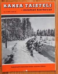 Kansa taisteli - miehet kertovat  1976 nr 3 - kansi Ässärykmentti vetäytyy, taistelut TYtärsaaresta, asemasota, Ondajärven jäällä, HOM-komppania Raatteella,