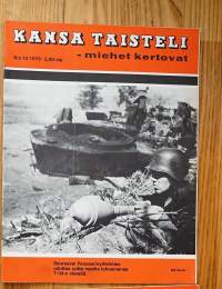 Kansa taisteli - miehet kertovat  1976 nr 10 - kansi Panssarinyrkkimies, SA Panssarintorjunta-aseet, Lapinsodan alku, Nurmoilan valtaus,  SA Pikakivääri,