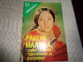 Linnasarja N:o 4, 1978 Pakene Maarika, vuorilta löydät turvapaikan ja rakkauden