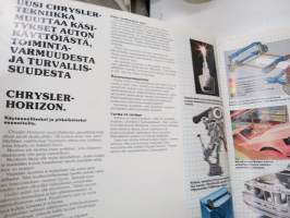 Chrysler Horizon LS, GL, GLS -myyntiesite / sales brochure