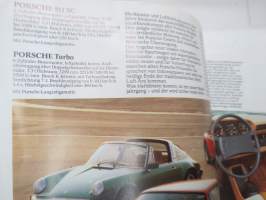 Porsche 924, 911 SC, Turbo, 928 -myyntiesite / sales brochure