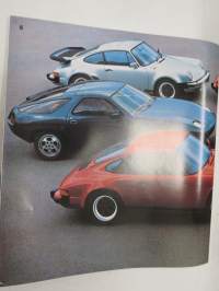 Porsche 924, 911 SC, Turbo, 928 -myyntiesite / sales brochure