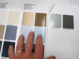 BMW 315, 316, 318i, 320, 323i Farben Polster - Colour and upholstery - Coloris et garniture - Colores e interiores - Colori ed interni - Färg och klädsel