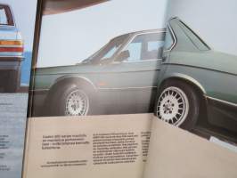 BMW 518, 520i, 525i, 528i 1981 -myyntiesite / sales brochure