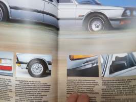 BMW 518, 520i, 525i, 528i 1981 -myyntiesite / sales brochure