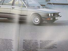 BMW 518, 520i, 525i, 528i 1981 -myyntiesite / sales brochure