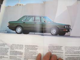 BMW 518, 520i, 525i, 528i 1982 -myyntiesite / sales brochure