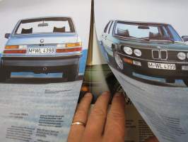 BMW 518, 520i, 525i, 528i 1982 -myyntiesite / sales brochure