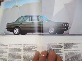 BMW 518, 520i, 525i, 528i 1983 -myyntiesite / sales brochure