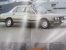 BMW 518, 520i, 525i, 528i 1983 -myyntiesite / sales brochure