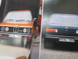 BMW 316, 318, 320, 323i 1978 -myyntiesite / sales brochure