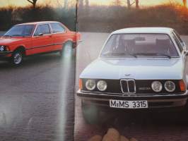 BMW 316, 318, 320, 323i 1978 -myyntiesite / sales brochure