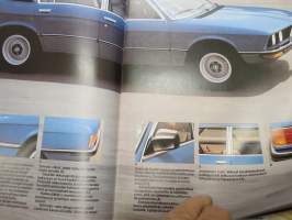 BMW 518, 520, 525, 528i 1980 -myyntiesite / sales brochure