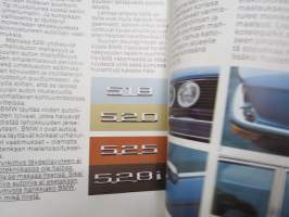 BMW 518, 520, 525, 528i 1978 -myyntiesite / sales brochure