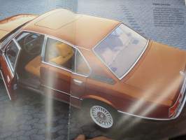 BMW 518, 520, 525, 528i 1978 -myyntiesite / sales brochure