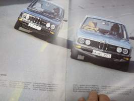 BMW 518, 520, 525, 528i 1978 -myyntiesite / sales brochure