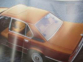 BMW 518, 520, 525, 528i 1978 -myyntiesite / sales brochure