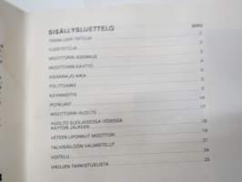 Chrysler Outboards 4 hv perämoottori käyttöohjekirja - 4 hk utombordsmotor instruktionsbok