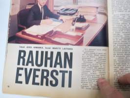 Suomalainen 1970 nr 5, Joutseno-Pulp, Ammattitaito on ikää tärkeämpi, Elintarvikehuollosta ongelma maaseudulla, Rauhan eversti - Lauri Koho, Rauman Merenkulkuopisto