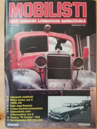MOBILISTI - lehti vanhojen ajoneuvojen harrastajille 1/1987.