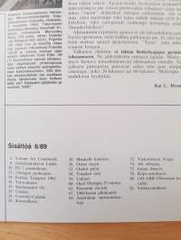 MOBILISTI - lehti vanhojen ajoneuvojen harrastajille 6/1989.