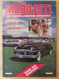 MOBILISTI - lehti vanhojen ajoneuvojen harrastajille 1/1989.
