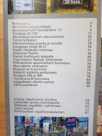 MOBILISTI - lehti vanhojen ajoneuvojen harrastajille 6/1999.