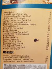MOBILISTI - lehti vanhojen ajoneuvojen harrastajille 2/1999.
