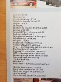 MOBILISTI - lehti vanhojen ajoneuvojen harrastajille 1/2000.
