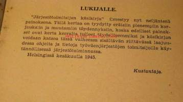 Järjestötoimitsijan käsikirja