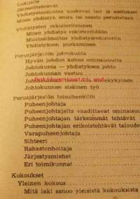 Järjestötoimitsijan käsikirja