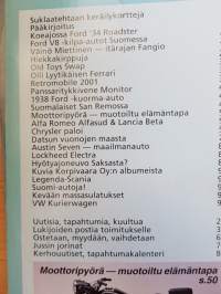 MOBILISTI - lehti vanhojen ajoneuvojen harrastajille 3/2001.