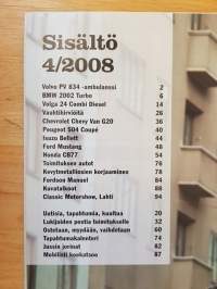 MOBILISTI - lehti vanhojen ajoneuvojen harrastajille 4/2008.