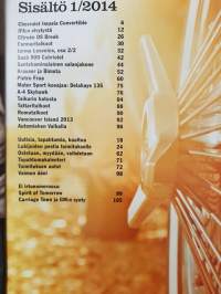 MOBILISTI - ajoneuvokulttuurin erikoislehti 1/2014.