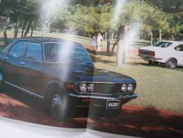 Mazda 616 Sedan &amp; Coupe 1974 -myyntiesite / sales brochure