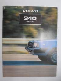 Volvo 340 sarja 1981 -myyntiesite / sales brochure