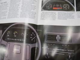 Volvo 340 sarja 1981 -myyntiesite / sales brochure