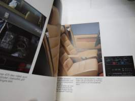 Volvo 760 1988 -myyntiesite / sales brochure