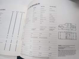 Volvo 760 1988 -myyntiesite / sales brochure