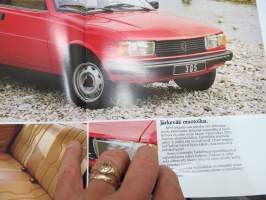 Peugeot 305 1980 -myyntiesite / sales brochure