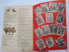 WSOY - Joulun kirjoja 1951 - mainosluettelo kirjoista / books for christmas