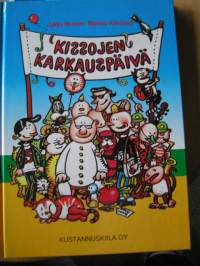 kissojen karkauspäivä.  vakitan tarjous helposti paketti. ..S ja  M KOKO   19x36 x60 cm paino 35kg  POSTIMAKSU  5e.