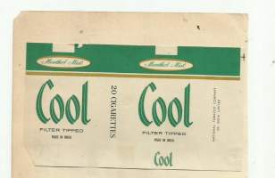 Cool filter Menthol    - savukerasian aihio  tupakkaetiketti