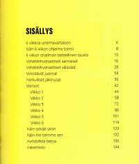 6 kiloa 6 viikossa, 2011. Jokaiselle päivälle herkulliset vähähiilihydraattiset reseptit ja treenivinkit
