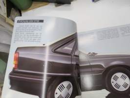 Opel Kadett 1986 -myyntiesite / brochure