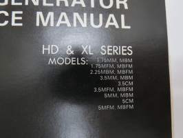 Kohler Generator Set operator´s manual - Service manual -käyttöohjekirja / huolto-ohjekirja englanniksi